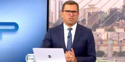 Rodrigo Bocardi sofre derrubada no BDSP na Globo: 