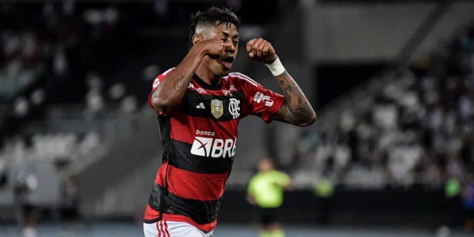 Bruno Henrique, famoso jogador de futebol do Flamengo (Reprodução: Thiago Ribeiro/AGIF)