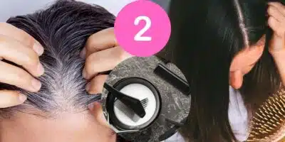 Cabelo grisalho e tinta natural (Foto: Reprodução / Canva / Montagem TV Foco)