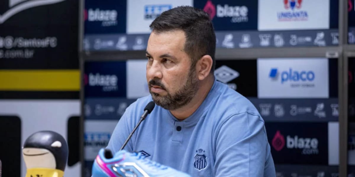 Caio Couto novo técnico do Santos (Bruno Vaz /Divulgação Santos FC)