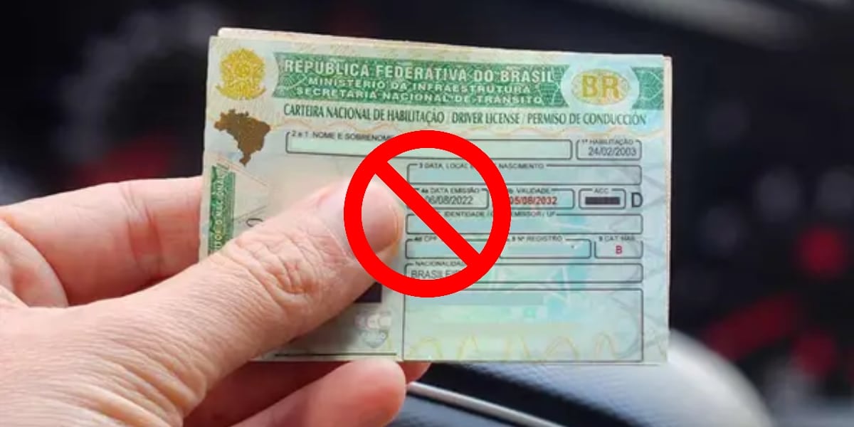 Nova lei crava suspensão na CNH dos motoristas (Foto: Montagem)