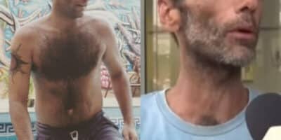 Roubando celular e morando na rua: ex-ator da Globo está assim (Foto: Reprodução/Montagem TV Foco)