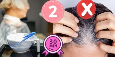 Tinta caseira com 2 ingredientes faz o cabelo branco desaparecer em 30 minutos