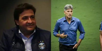 Guerra expulsa craque de R$ 9M do Grêmio e Renato Gaúcho fica sem chão