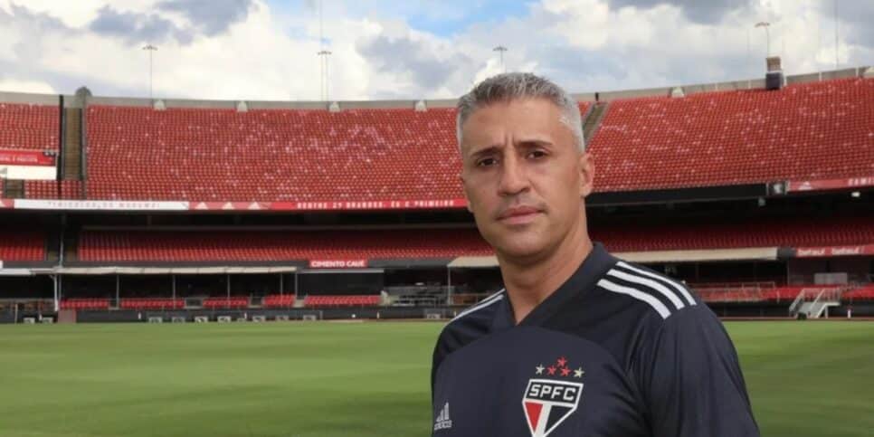 Hernán Crespo, técnico de futebol no São Paulo (Foto: Reprodução/ Divulgação)