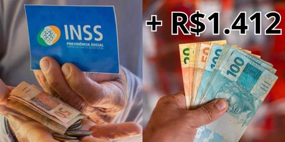 Vitória do INSS com saque acima dos R$1.412 nesta terça (01) (Reprodução: Montagem TV Foco)