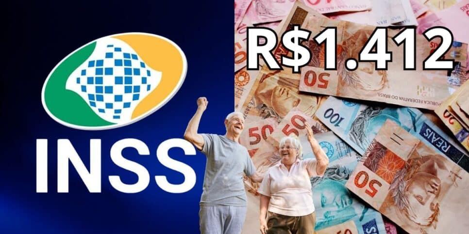 R$1.412 liberados aos aposentados do INSS nesta sexta (27) (Reprodução: Montagem TV Foco)