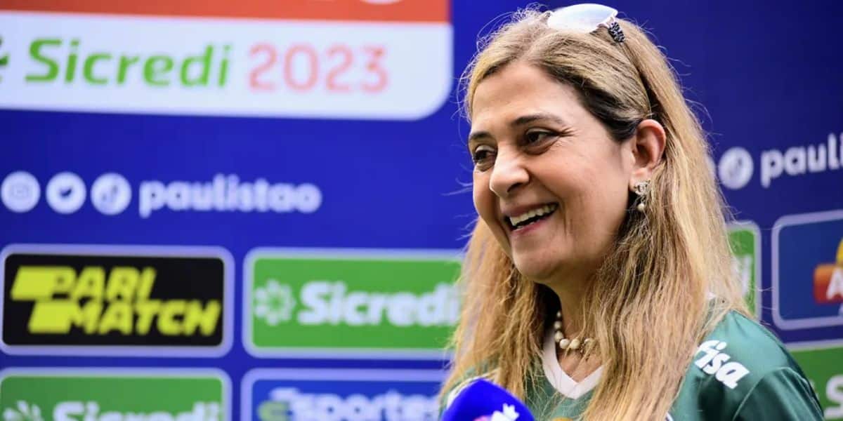 Leila Pereira é candidata a reeleição no Palmeiras (Reprodução: Marcos Ribolli)