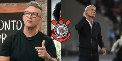 “Vou falar”: Neto paralisa Donos da Bola e faz anúncio sobre contratação de Luís Castro no Corinthians