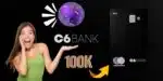 Cliente feliz, cartão de crédito do Nubank e C6 Bank (Foto: Reprodução / Canva / Montagem TV Foco)