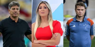 Renata Fan: demissão de Seabra e Renato Gaúcho substituto (Foto: Reprodução/Montagem TV Foco)