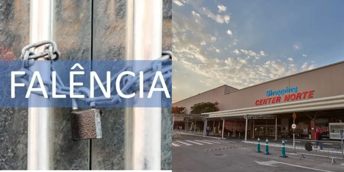 A Falência decadente de shopping de SP, rival do Center Norte - Foto: Internet