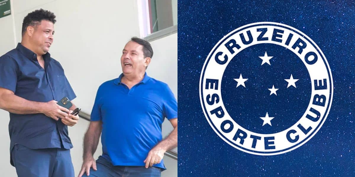 Ronaldo e Pedrinho BH garantindo pacotão de reforços ao Cruzeiro (Reprodução: Fernando Moreno/AGIF)