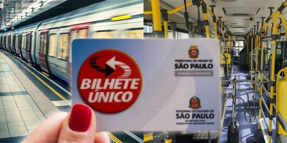 Bilhete único em SP (Foto: Internet)