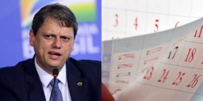 Alerta de feriado para São Paulo e Tarcísio de Freitas já sabe (Foto: Marcello Casal Jr.)