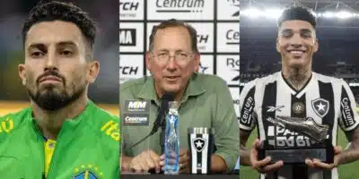 Textor não para em Alex Telles e Igor Jesus  e encaminha caminhão de reforços - (Foto: Montagem / TV FOCO)