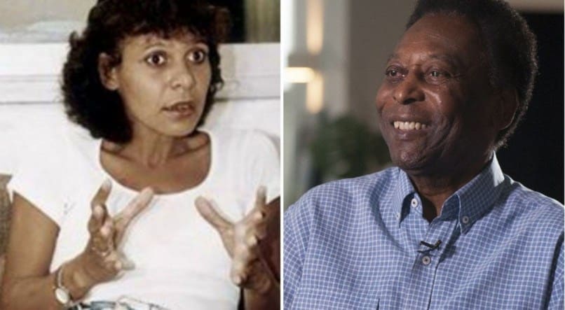 Em carta psicografada, Pelé demonstra arrependimento pelo que fez com sua filha Sandra Regina (Foto Reprodução/Montagem/Youtube)