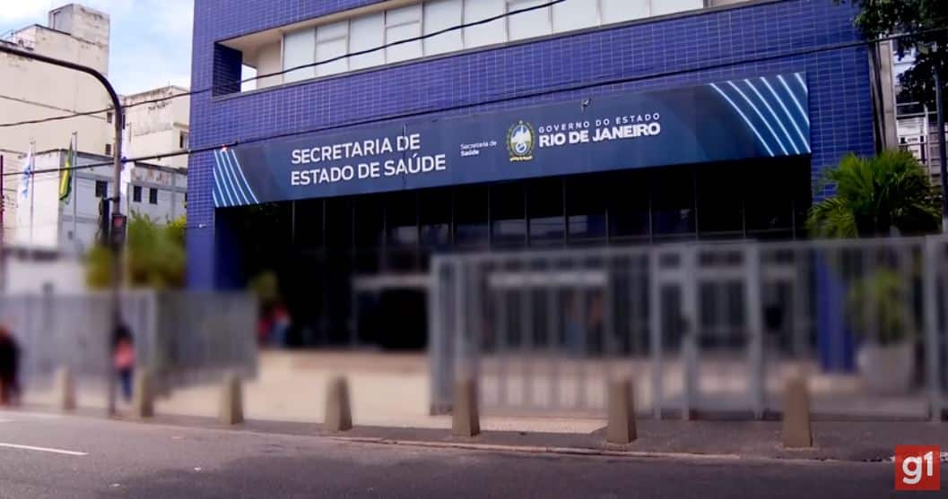 Secretaria de Saúde do Rio de Janeiro (Foto Reprodução/Internet)