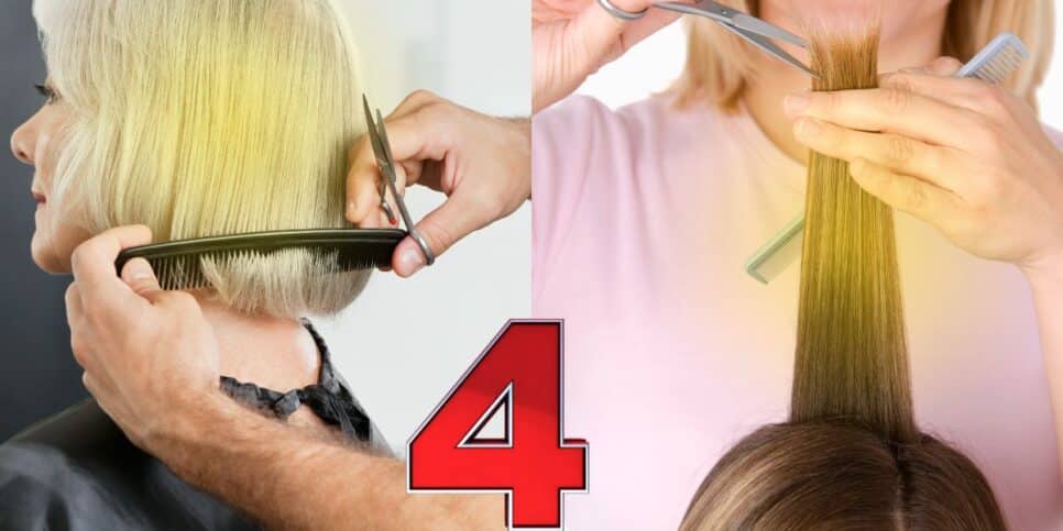 4 cortes de cabelo 55+ (Foto: Reprodução / Canva / Montagem TV Foco)