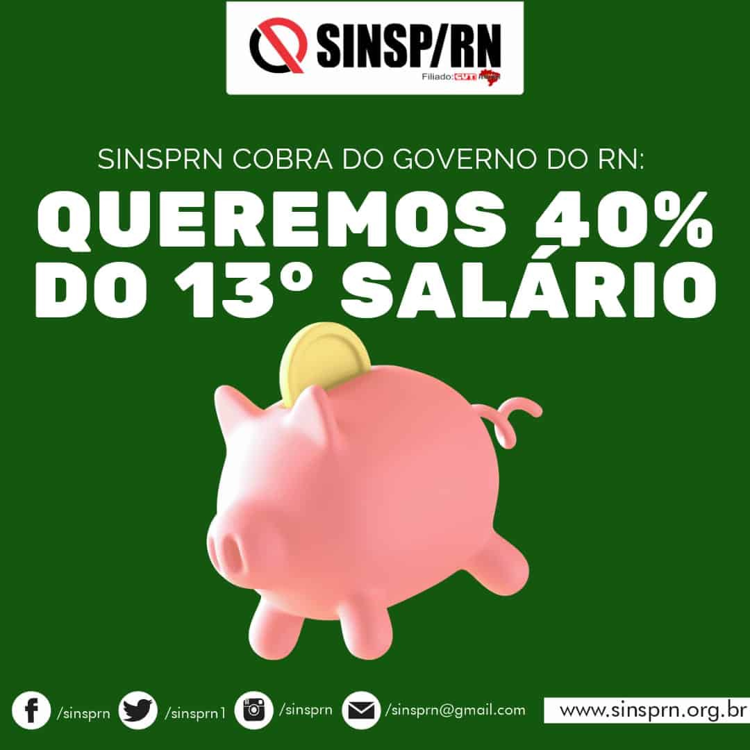 Campanha do SINSP para pressionar o governo (Foto Reprodução/SINSP