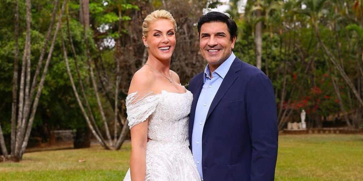 Ana Hickmann e Edu Guedes em noivado (Foto: Reprodução / Instagram)