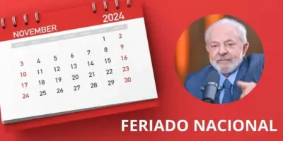 É oficial: Nova lei sancionada por Lula traz feriado NACIONAL a CLTs em novembro