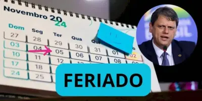 Tarcísio ciente: Feriado PROLONGADO chega em SP terça (05/11) para salvar CLTs paulistas