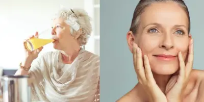 Jovem para sempre: Suco de colágeno potente para pele deixa idosas 60+ imunes as rugas