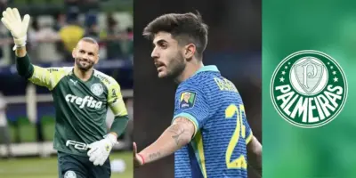 R$100M pra jogar com Weverton: Beraldo se apresenta no Palmeiras após adeus no São Paulo