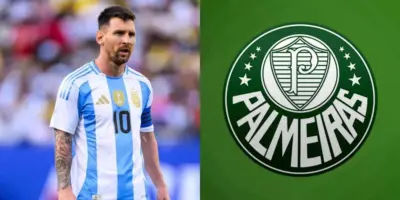 Contrato até 2025 pra vestir preto: Time da série A anuncia Messi pra aniquilar o Palmeiras de Leila