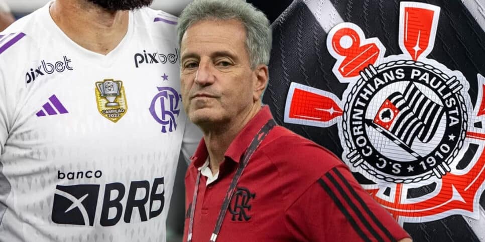 Landim (Foto: Delmiro Junior/Photo Premium/Gazeta Press) - Flamengo - Corinthians