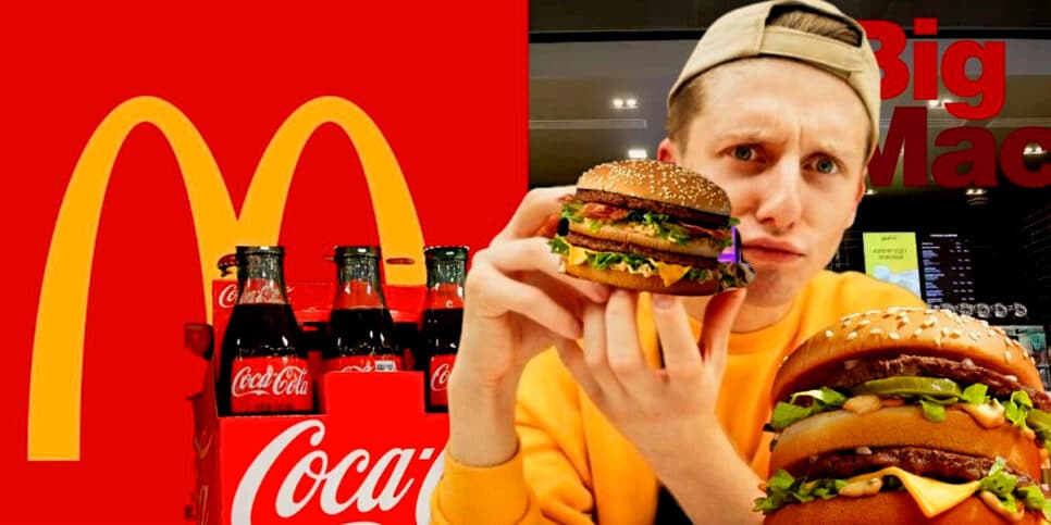 McDonald's e Coca-Cola abandonam país após crise e substituto é convocado ((Foto Reprodução/Montagem/Lennita/Tv Foco/Canva/McDonald's/Coca)