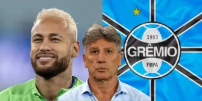 Contrato histórico com Neymar, venda de reforço e decreto de Renato: 3 viradas atingem o Grêmio