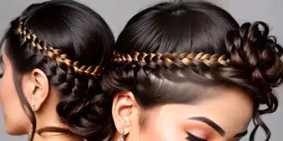 Penteado - Trança de coroa (Foto: Reprodução - Salão Virtual)