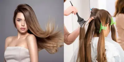 Progressiva efeito salão: Mistura com 2 ingredientes alisa até a raiz do cabelo em 20 minutos