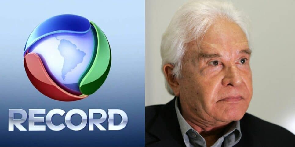 Record e luto por Cid Moreira - Foto Reprodução Internet