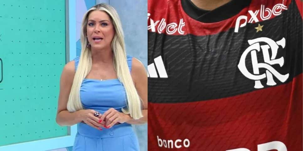 Renata Fan e reforços no Flamengo - Foto Reprodução Internet