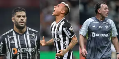 Vingança de Hulk, ADEUS de Vargas e anúncio de Milito: Atlético-MG sofre com 3 viradas em outubro