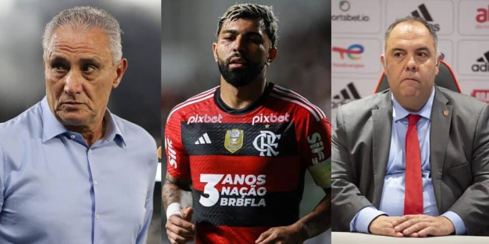 Vingança de Tite, adeus de Gabigol e anúncio de Braz no Flamengo (Reprodução/Gremistas/Lance!/Globo Esporte)