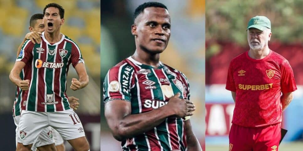 Vingança de Ganso, adeus de Arias e anúncio de Mano no Fluminense (Reprodução/Montagem/UOL/Explosão Tricolor/O Globo)