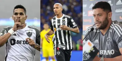 Vingança de Paulinho, adeus de Deyverson e anúncio de Hulk: Atlético-MG sofre com 3 viradas em outubro