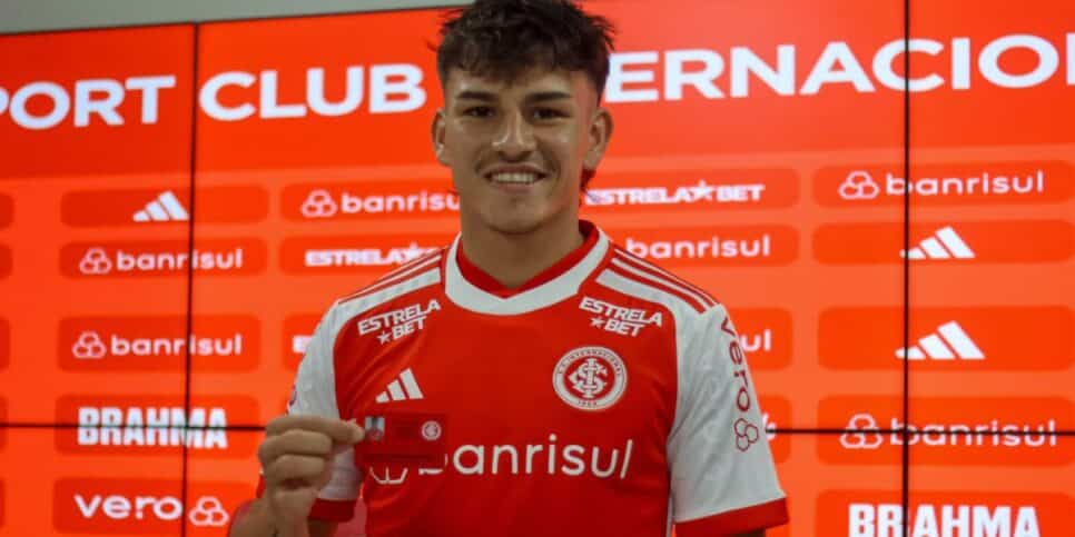 Alexandro Bernabei , craque de futebol do Internacional Reprodução/Sport Club Internacional)