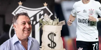 Teixeira libera PIX e craque do Corinthians está prestes a assinar com o Santos para 2025