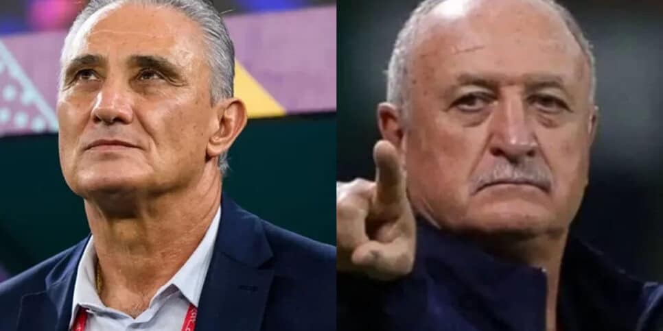 Tite (Foto: Instagram) e Felipão (Foto: Palmeiras)