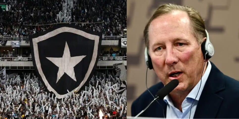 Torcida do Botafogo / Textor - Montagem: TVFOCO