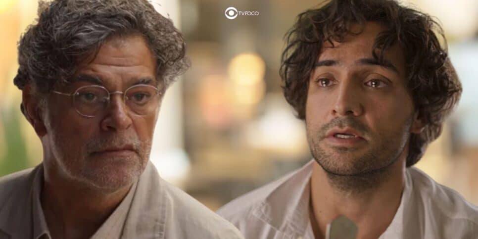 Ariosto e Arthur em No Rancho Fundo (Foto: Reprodução / Globo / Montagem TV Foco)