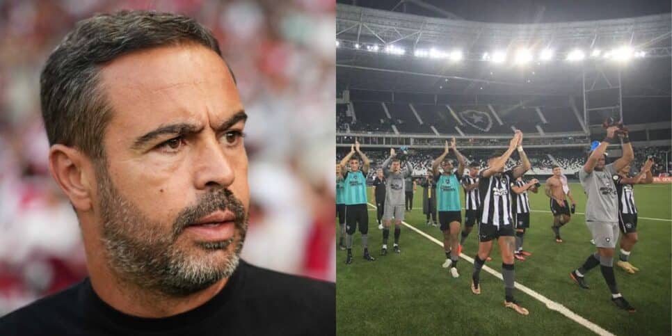 Artur Jorge preocupado com perda de reforço de R$380 no Botafogo (Reprodução: Gonçalo Delgado / Vitor Silva)