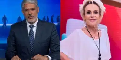 Ana Maria Braga e William Bonner receberam alerta de sensitiva (Foto: Reprodução/ Internet)