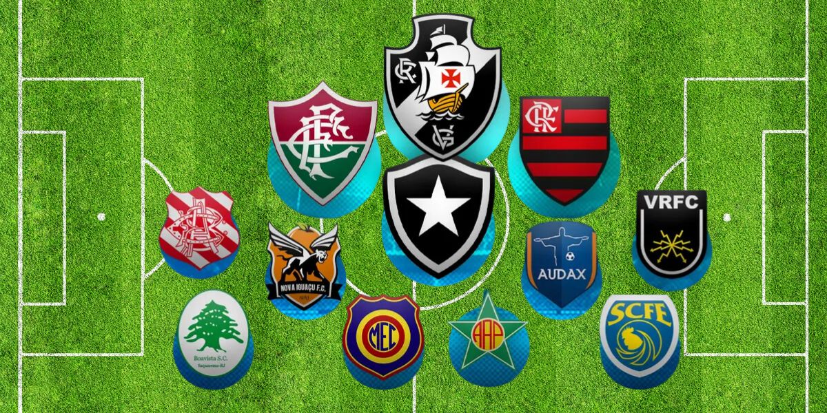 Campeonato Carioca conta com grandes times (Reprodução: Internet)