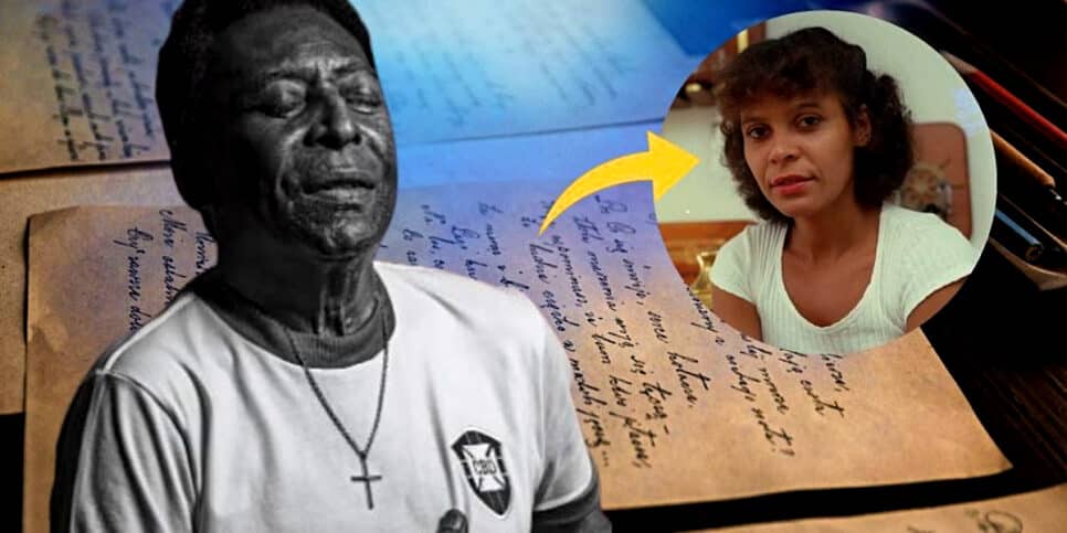 Carta psicografada de Pelé revela mensagem emocionante com recado à sua filha Sandra Regina (Foto Reprodução/Montagem/Lennita/Redes Sociais/Tv Foco/Veja S.Paulo)